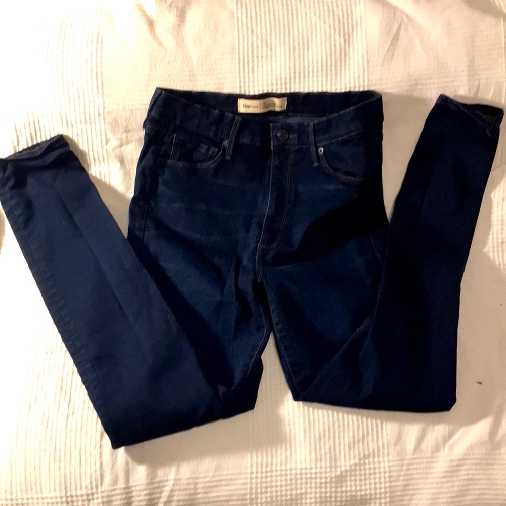 COPY - Gap true skinny super high rise